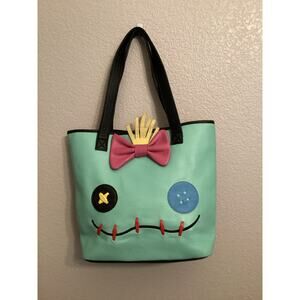 NWOT Disney Parks Loungefly Lilo & Stitch Scrump & Stitch Dual Face Tote Bag